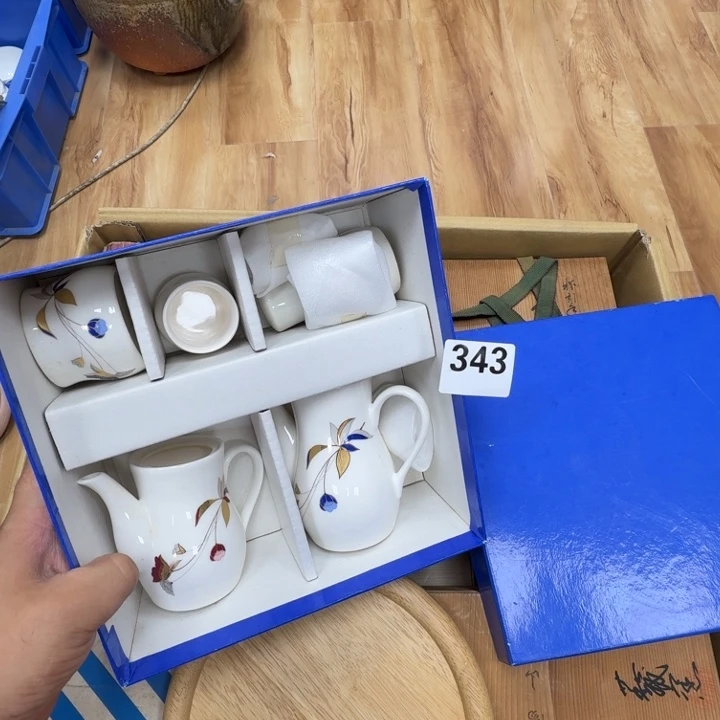 瓷片工艺品摆件瓷器摆件正能量