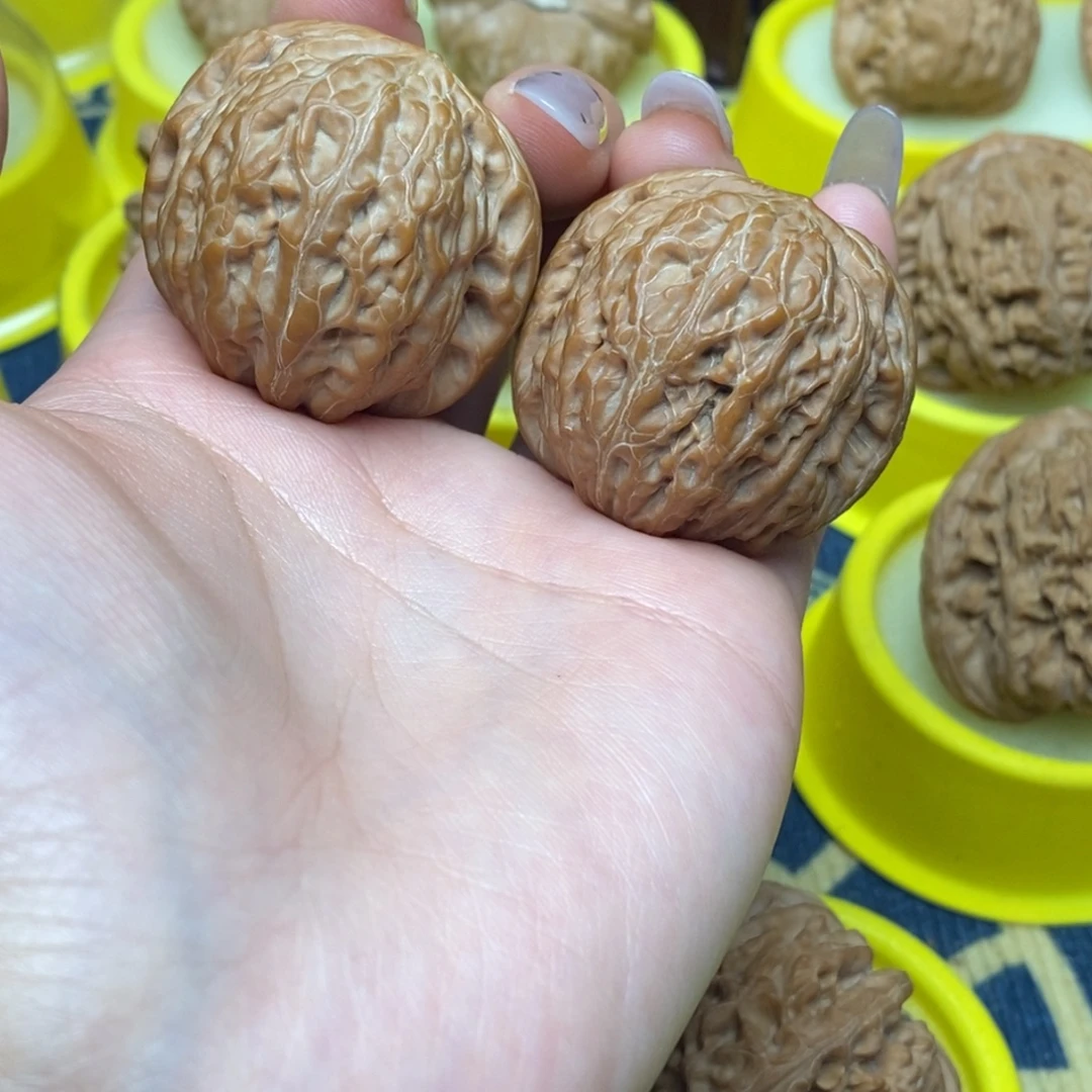 文玩核桃把件38铁锤