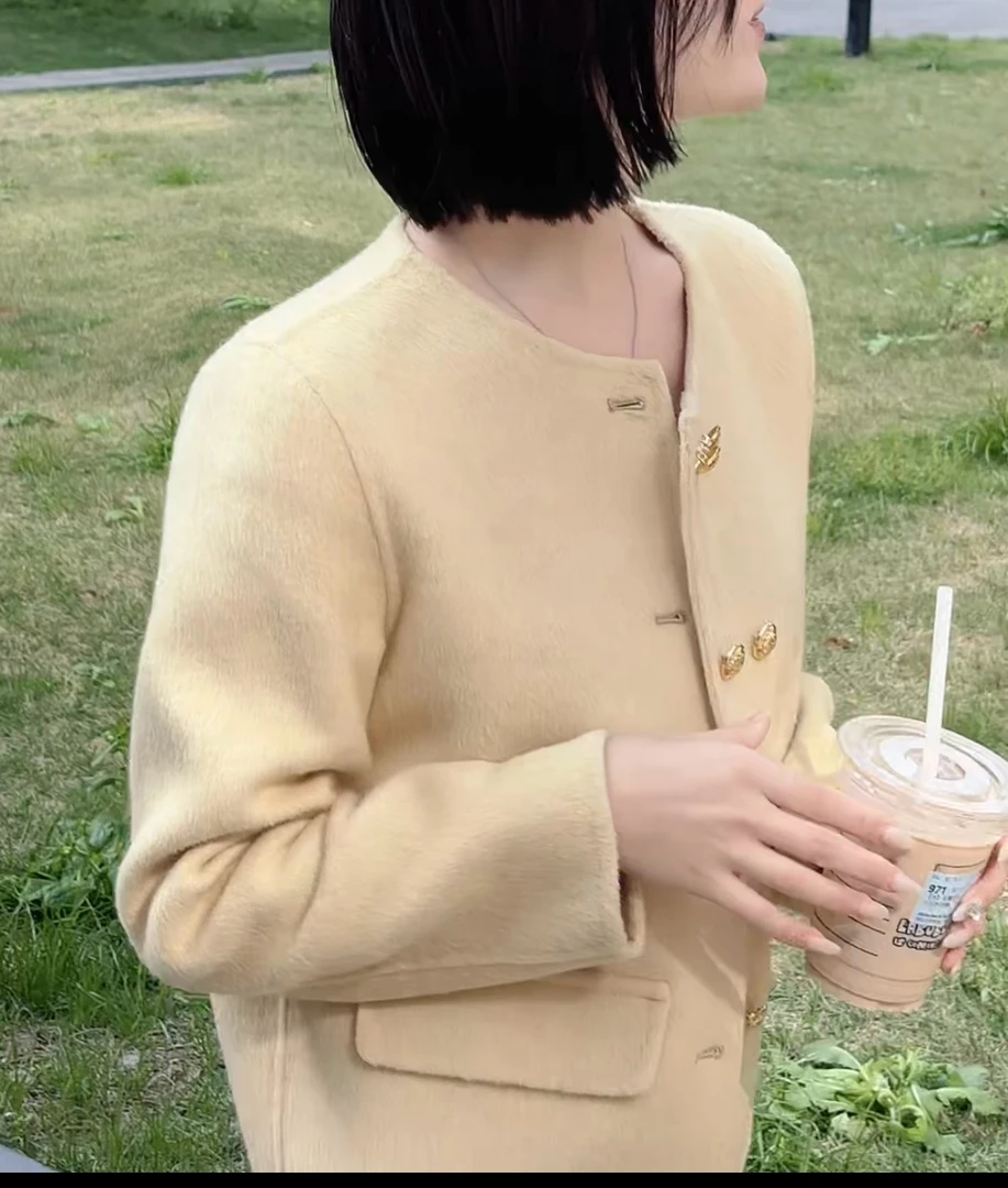 【大倪专属】輕奢 設計氣質小香風外套MJGDX101款（05）