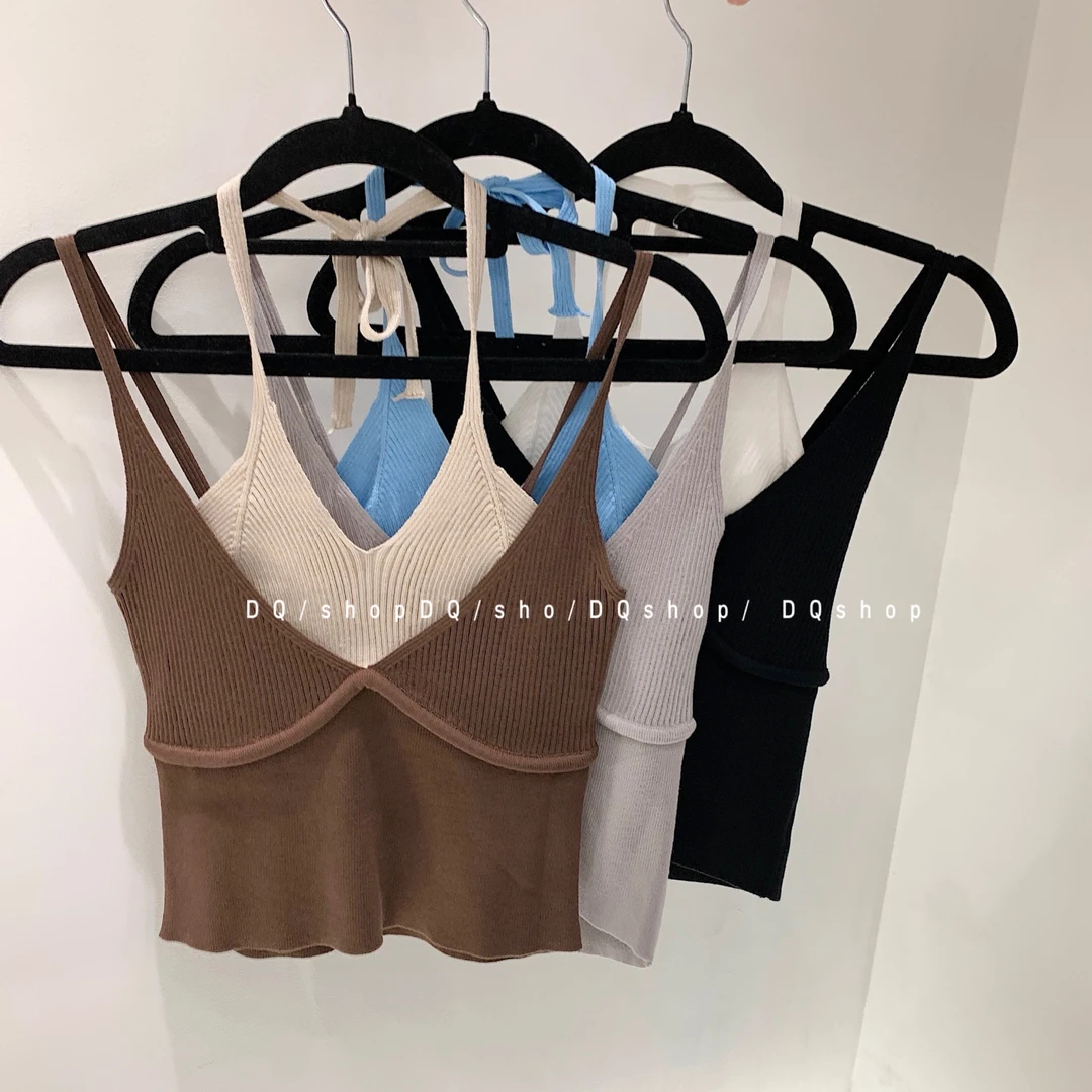 【 小巧思】 拼色背心