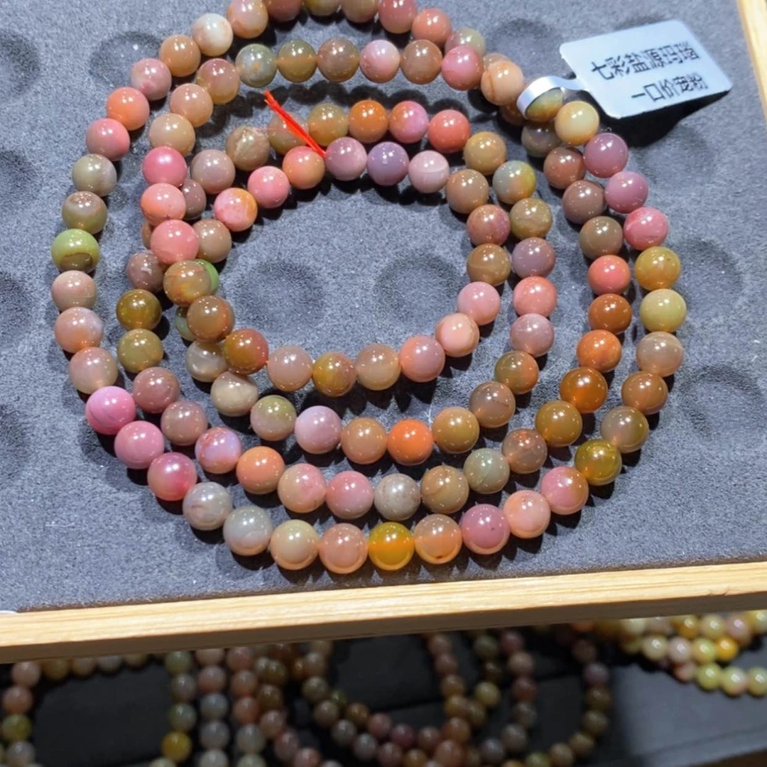 【闪购商品】玛瑙/玉髓套链未镶嵌盐源玛瑙