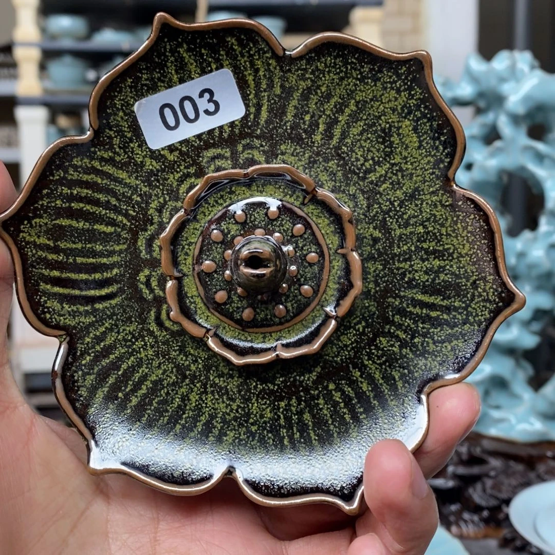 猫***鼠抱朴茶叶末仿古微瑕