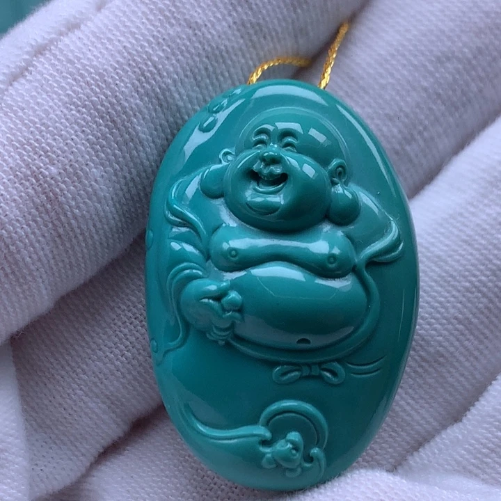 未镶嵌绿松石珠宝奇石