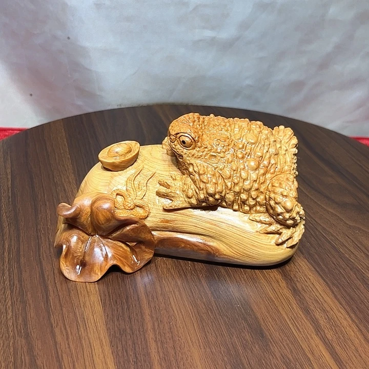 柏木（崖柏）《**》崖柏手工雕刻呱呱