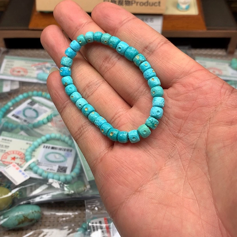 【闪购商品】未镶嵌绿松石颈饰26