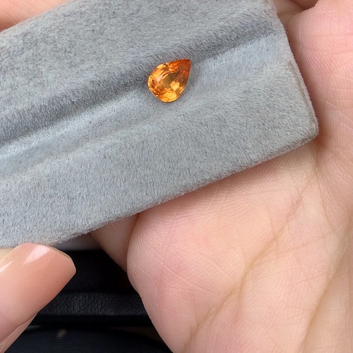石榴石裸石未镶嵌5x7芬达石水滴