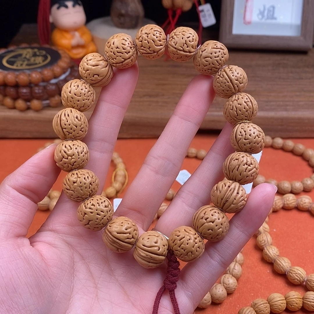 桃核手串用****3爆肉17.5 （尺寸误差0.5之间）