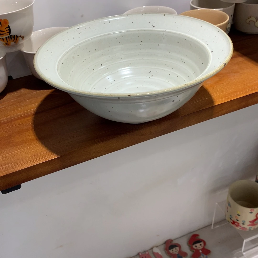 陶景德镇粗陶复古盘碗微瑕