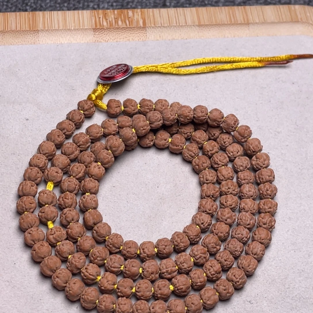 孔***雀手串金刚菩提云端梅朵佛手尺寸7