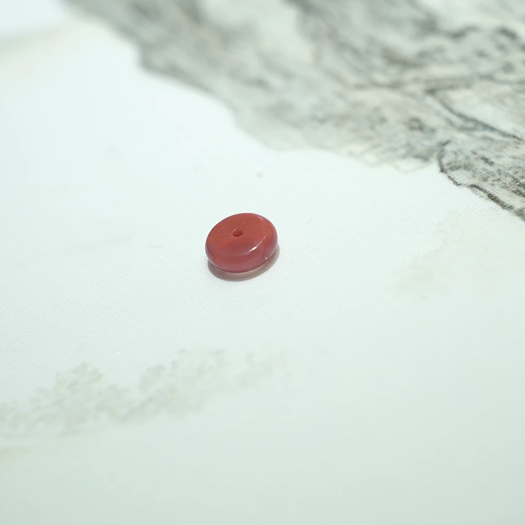 这个很漏，南红玛瑙满色满肉纯手精工配串必备隔片大孔道包圈