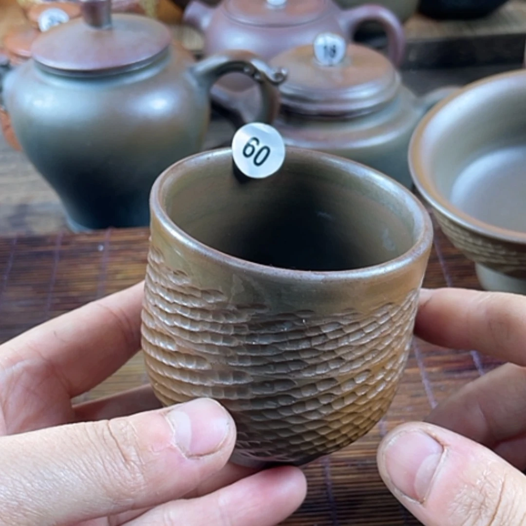 【闪购商品】柴烧主人杯160毫升左右微瑕