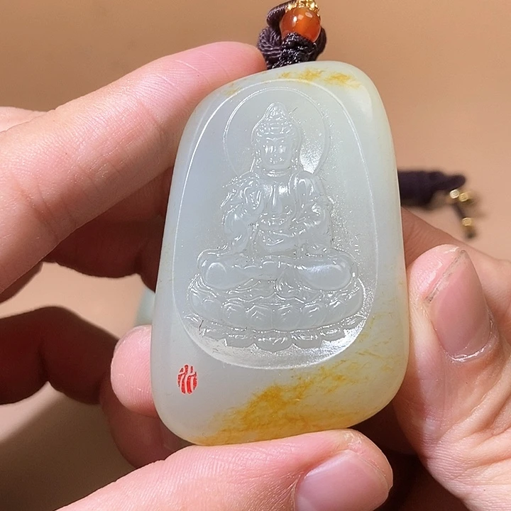 和田玉颈饰未镶嵌HX