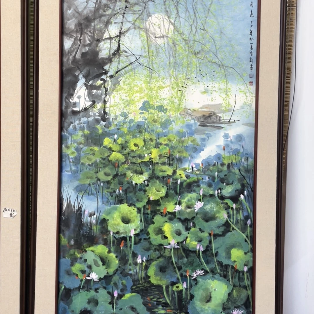 国画手绘国画，精品山水，画心