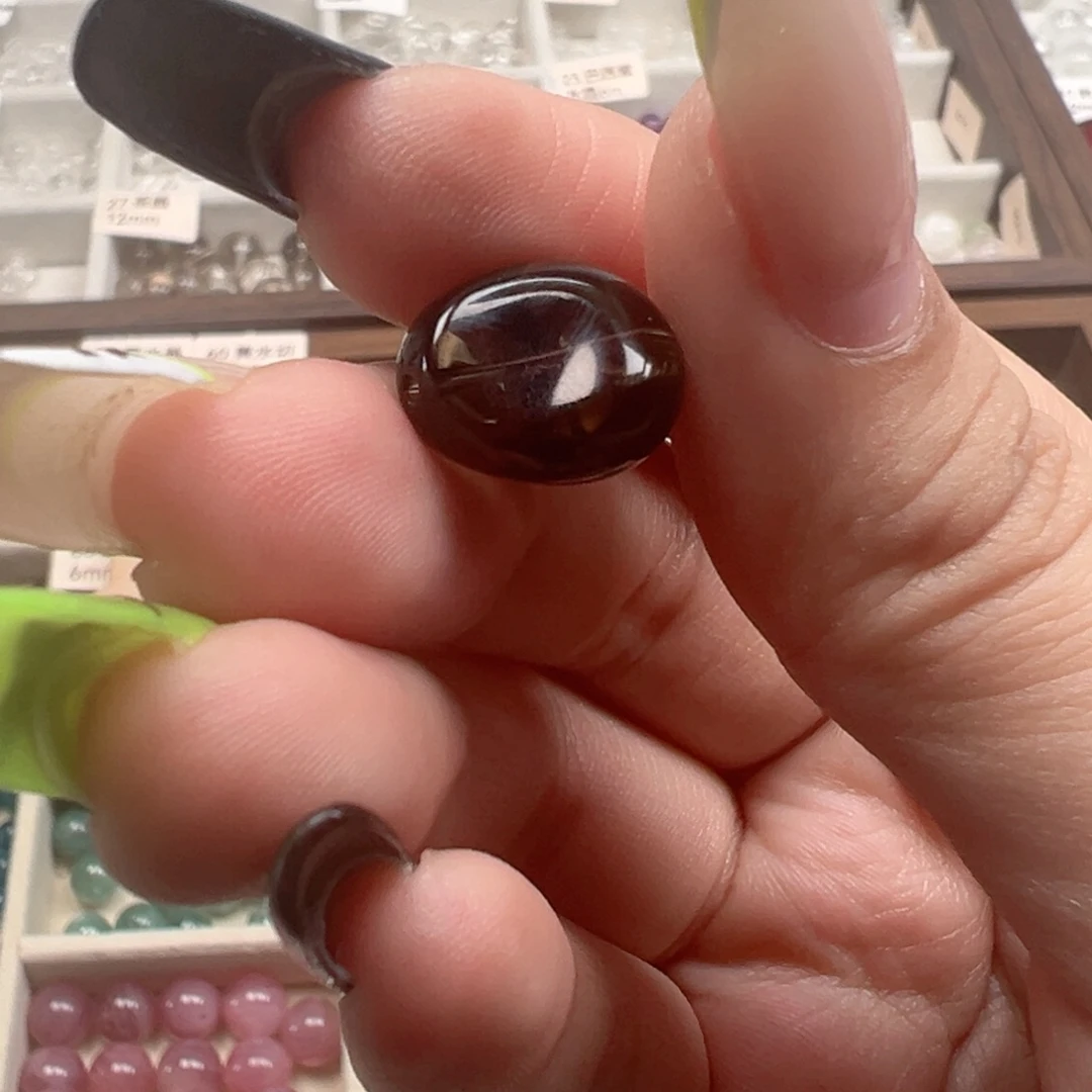 未镶嵌水晶珠宝半成品茶晶葫芦diy