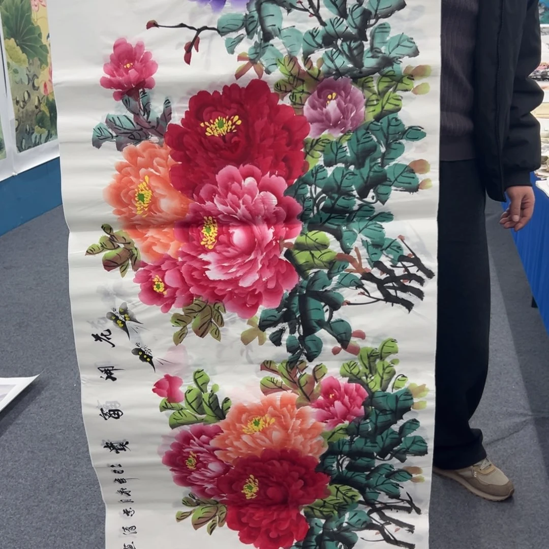 国画宣纸纯手绘字画