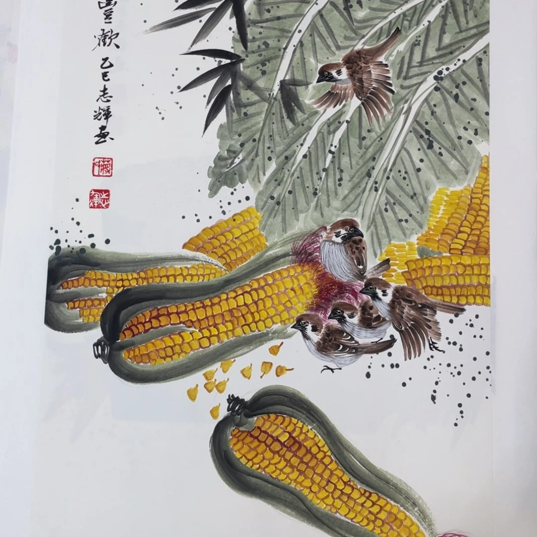 国画蒋志辉老师作品欣赏
