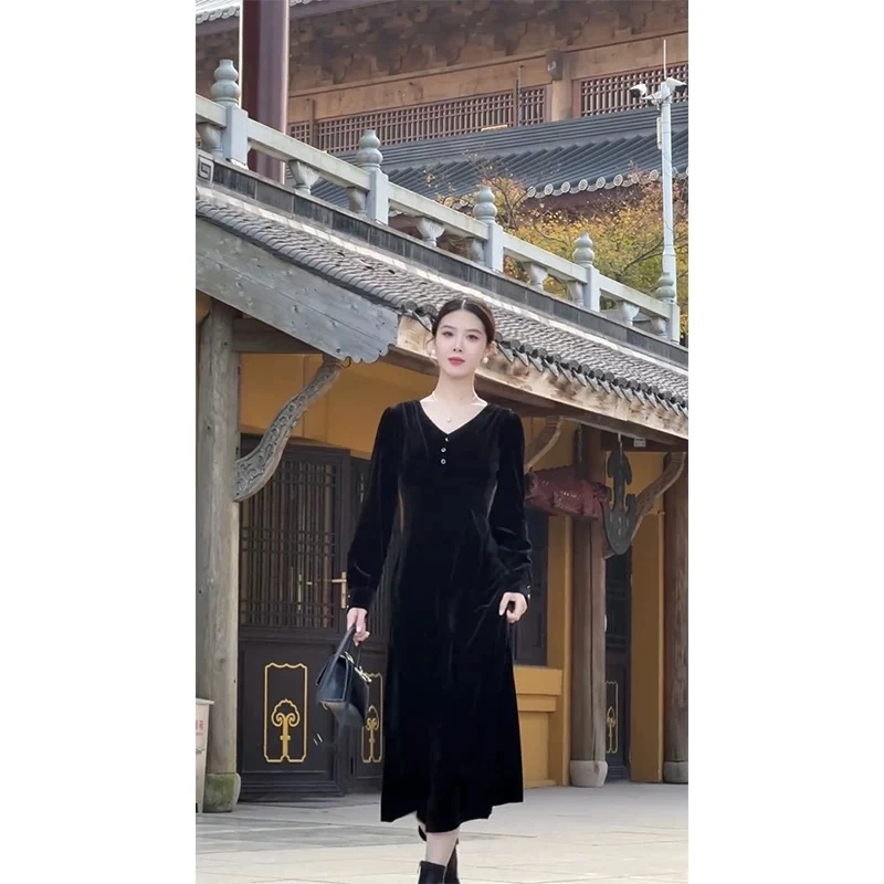 【熙木】高品质时尚百搭连衣裙3DLWY2588