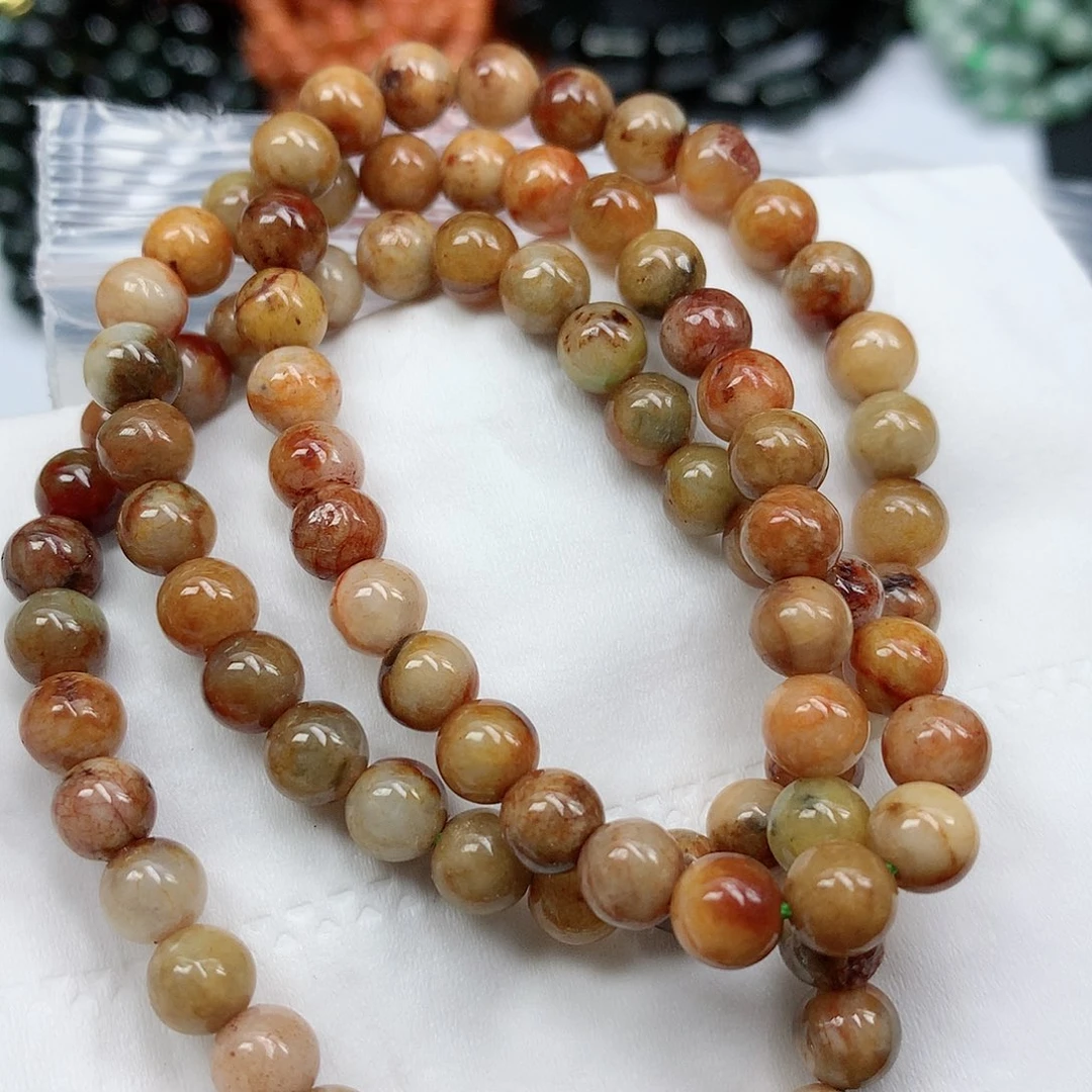 翡翠颈饰未镶嵌手串