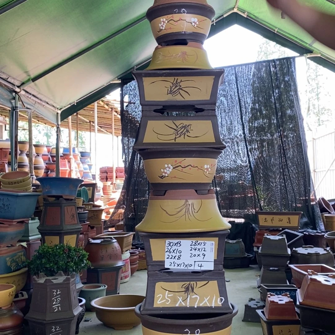 紫砂花盆紫砂紫砂