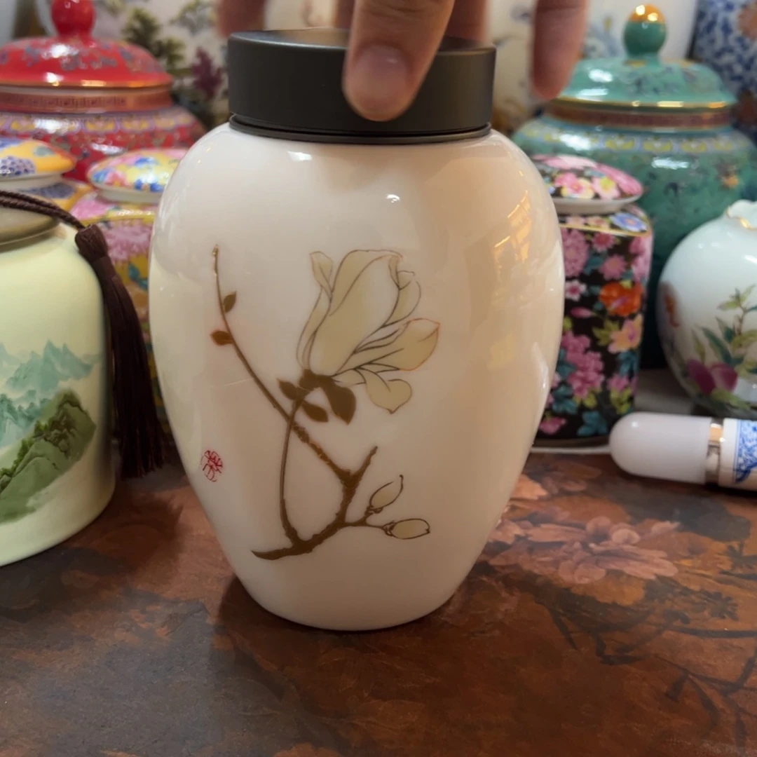 高端款家用茶叶罐