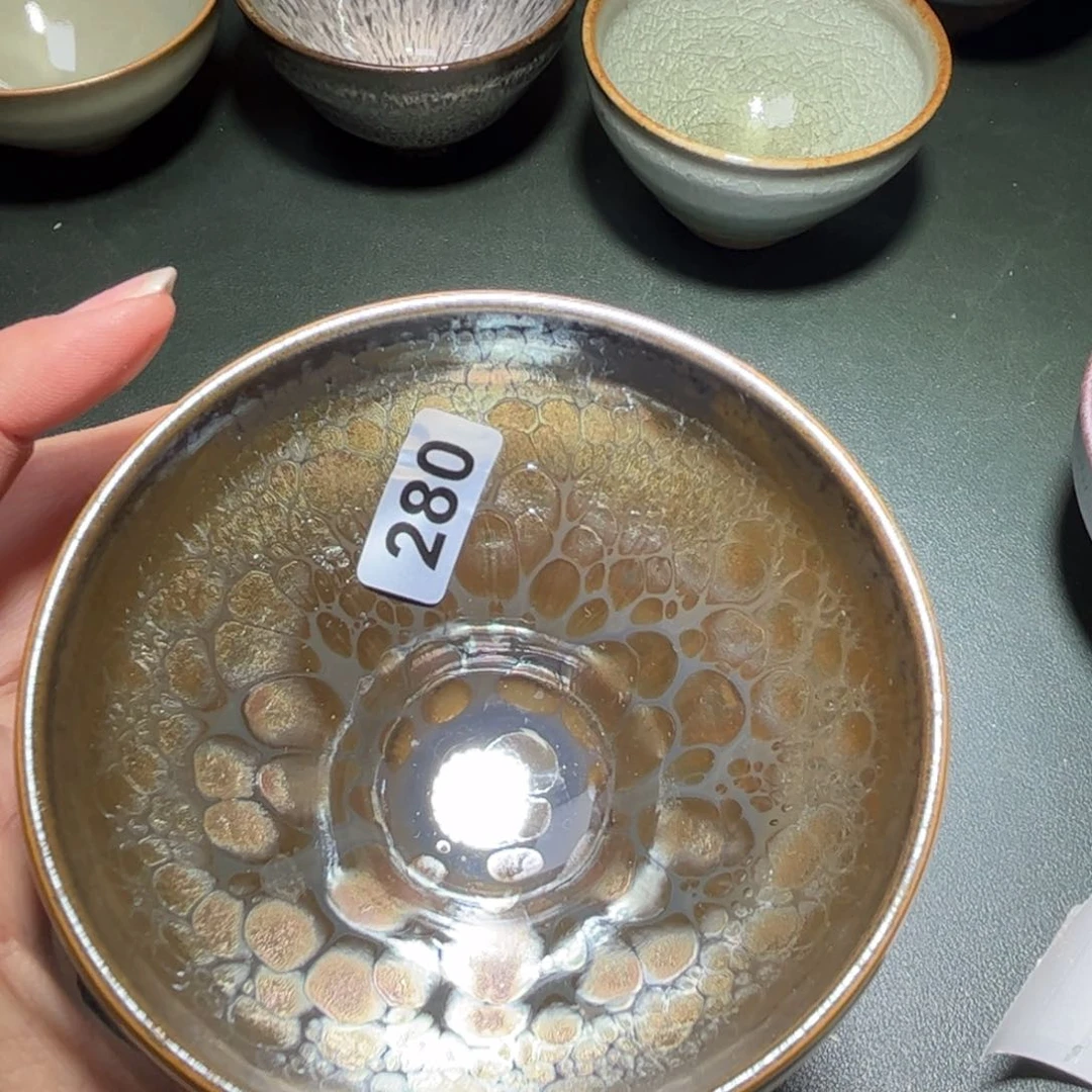 茶盏不*全手工原矿原釉建盏