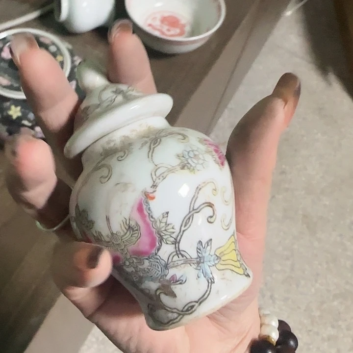 杯子微瑕景德镇陶瓷艺术品