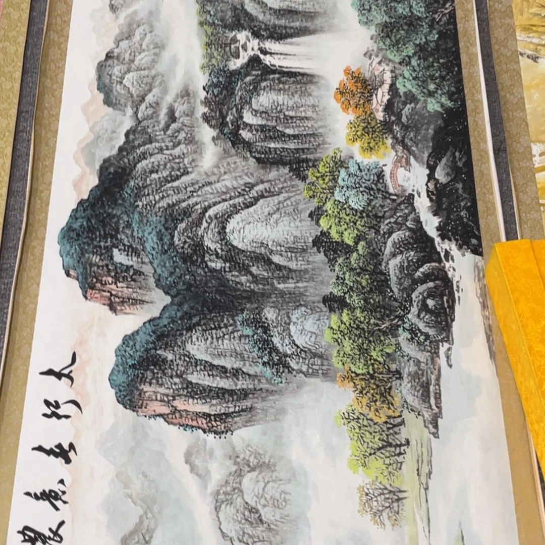 国画老师手笔手绘作品N