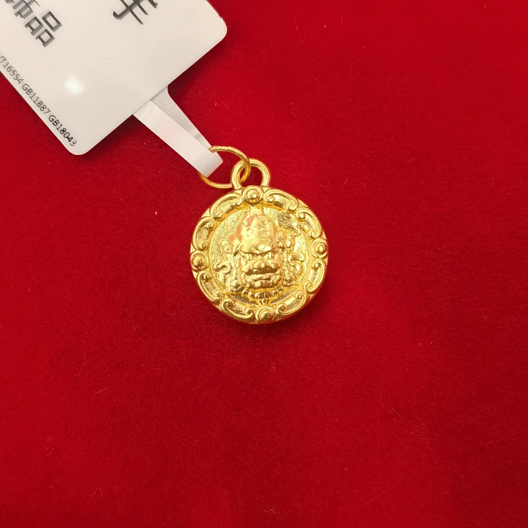 【夕夕专享】足金999 黄财财GP 0.49（添金纳福）