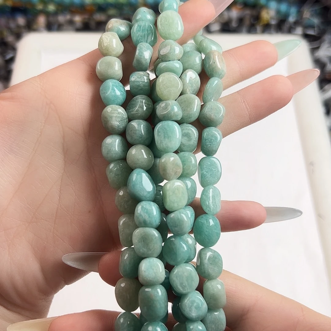 未镶嵌玛瑙/玉髓珠宝半成品A285 天然天河石随形