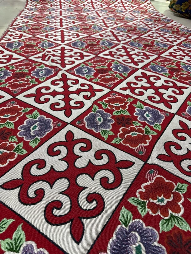 最新款地毯盖子纯亚麻 宽度3米 美式民族风卧室榻榻米