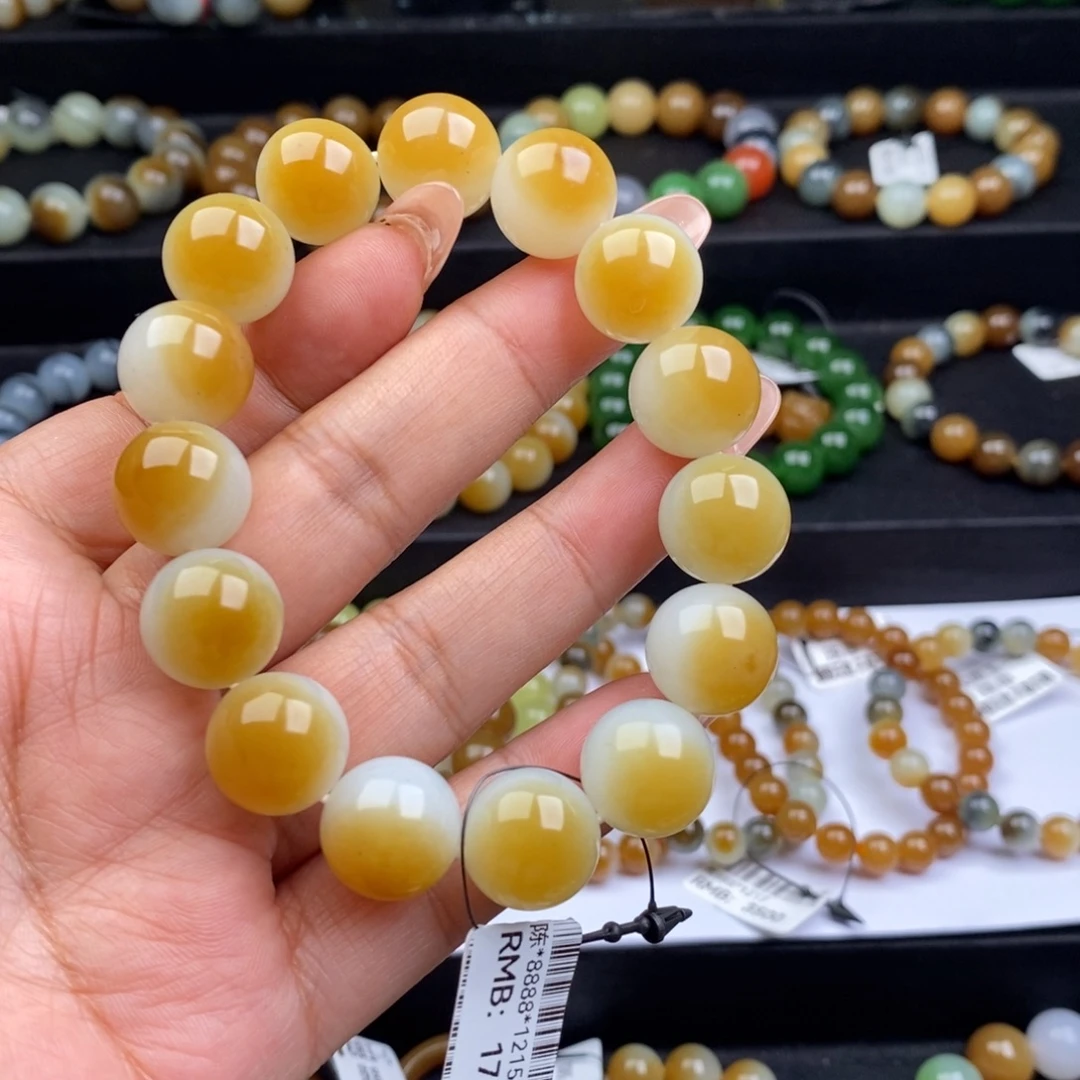 忠***人和田玉未镶嵌手链