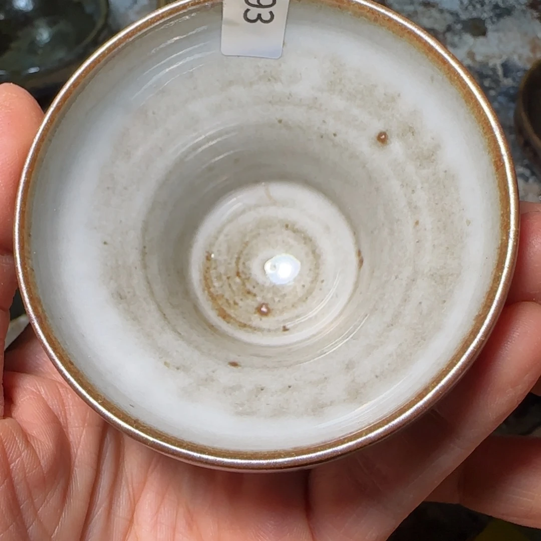 柴烧建盏茶盏茶杯593