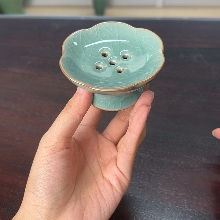 龙泉云间青瓷小米茶器