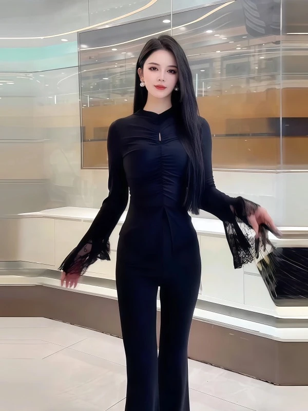 盛雅姿时尚御姐风修身显瘦拼接内搭上衣（衣长51左右）1631