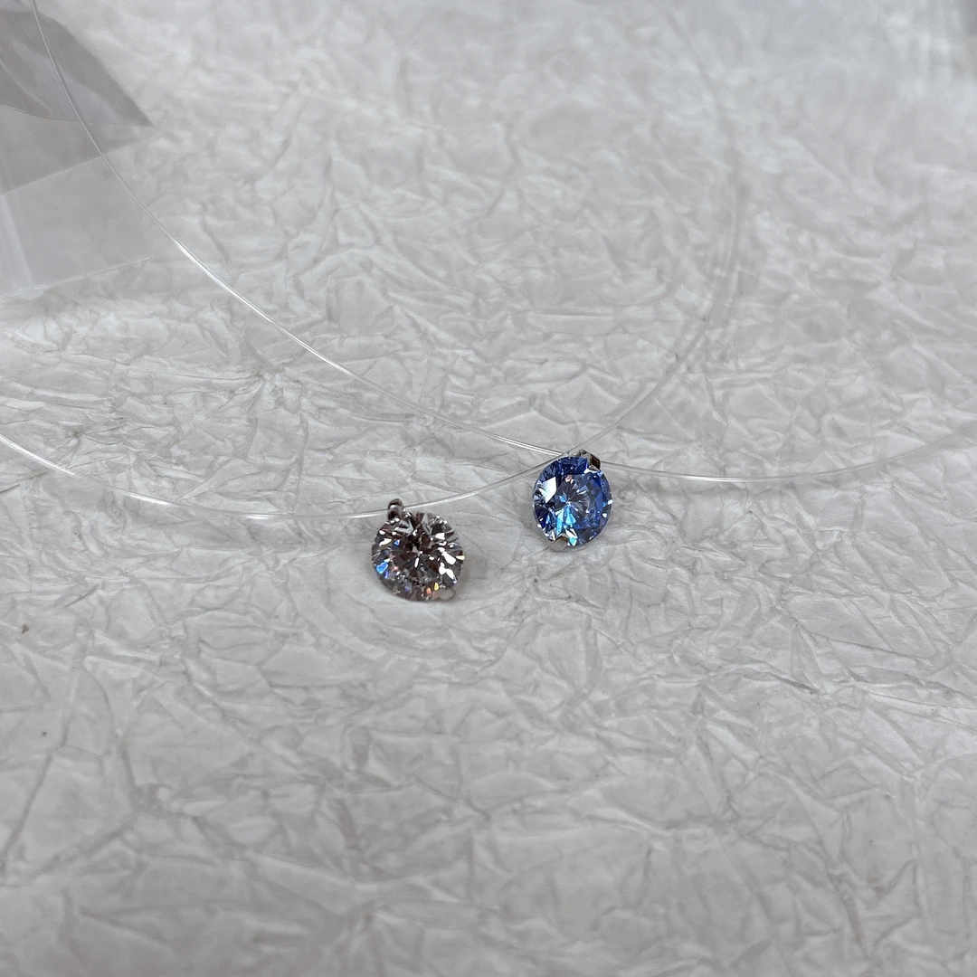 铜合金项链 11099/11100 单颗人鱼泪项链 11101/11102