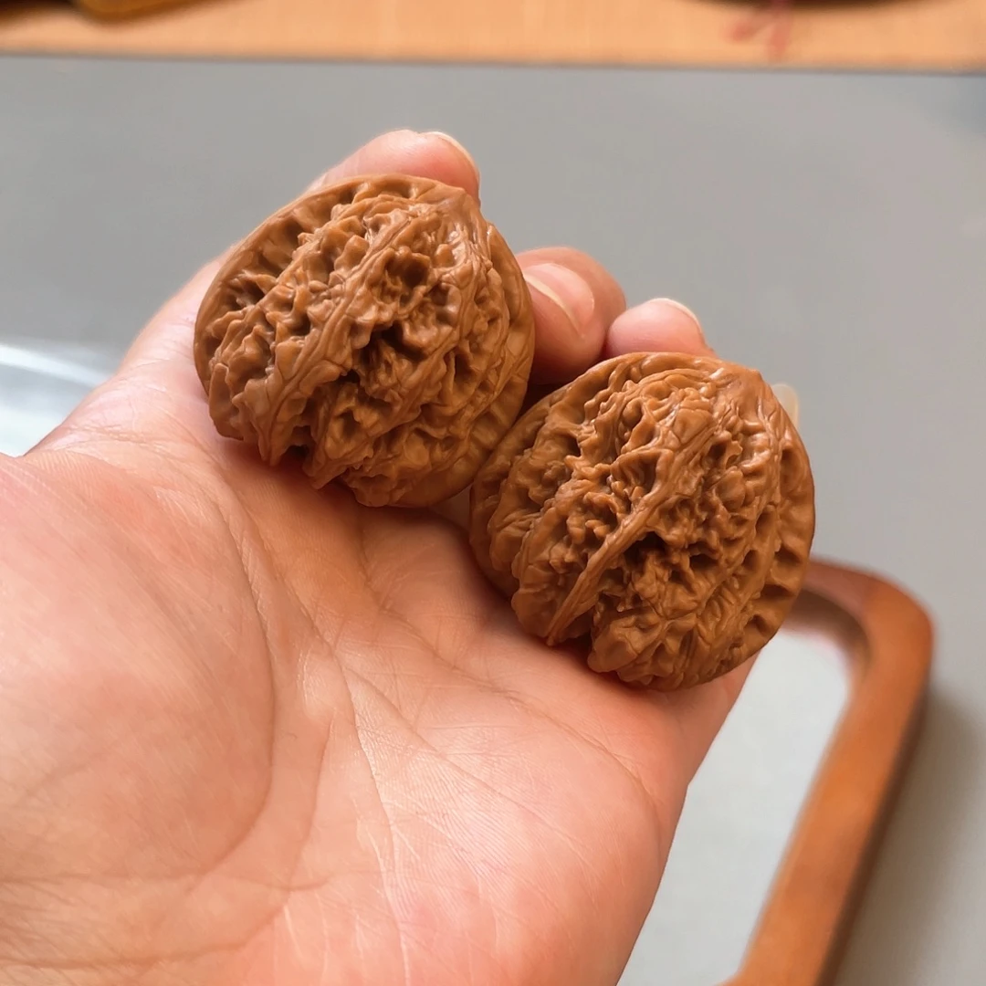 桃核把件37×40尺全品蓟县红马蹄CN01186已打底