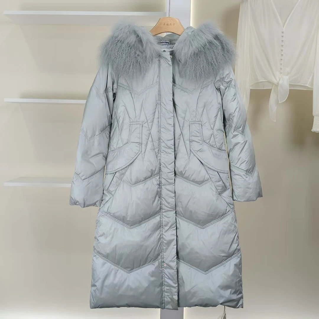 顺丰包邮 麦迪尚品【曼】50601156冬季时尚百搭羽绒服品牌撤柜
