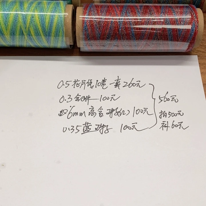 小***妈一墨手作编绳配件