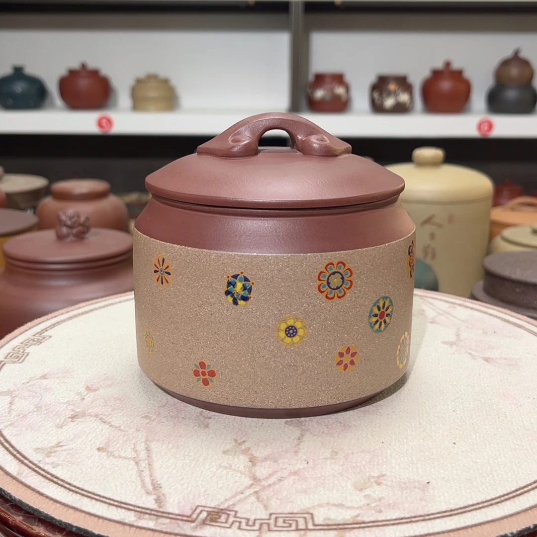 紫砂茶叶罐紫砂罐
