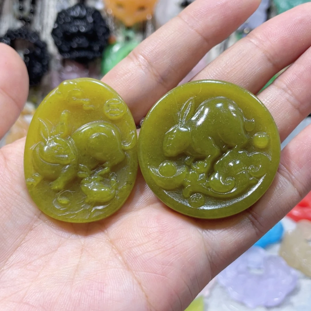 【闪购商品】未镶嵌岫玉颈饰53吊坠