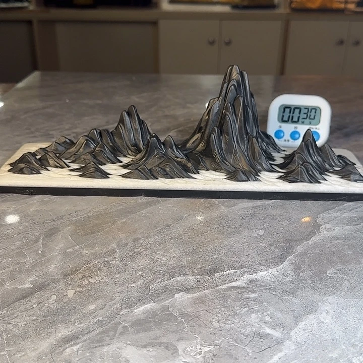 军***哥奇石茶宠鱼缸文房摆件