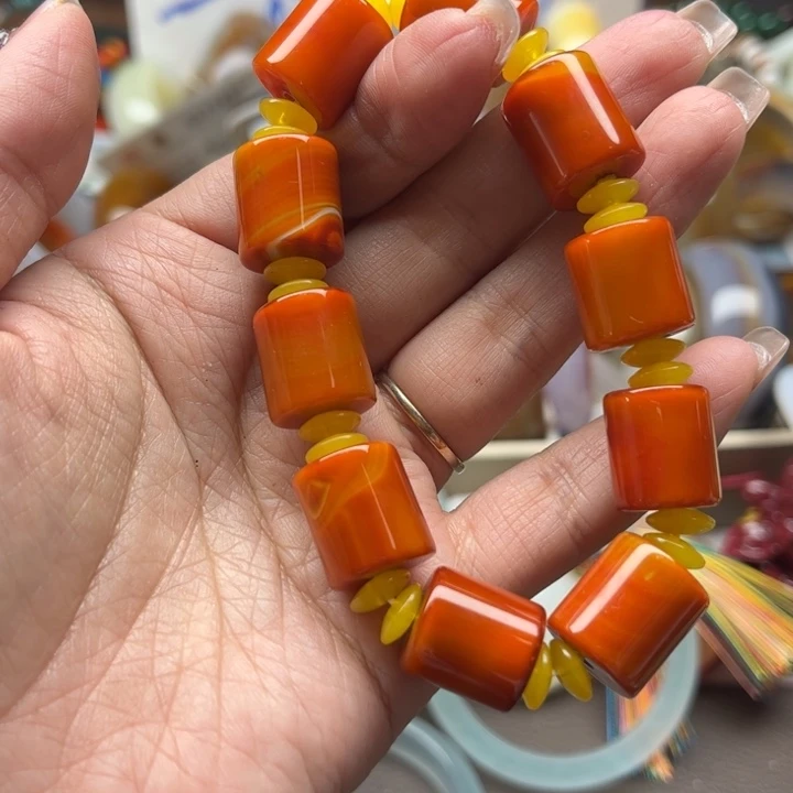 玛瑙/玉髓手链未镶嵌