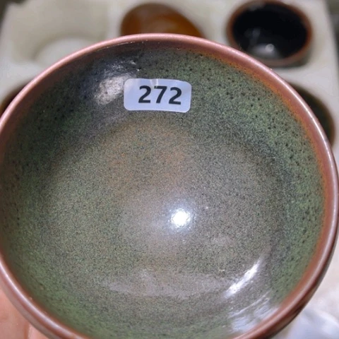 茶盏原矿原釉柴烧建盏