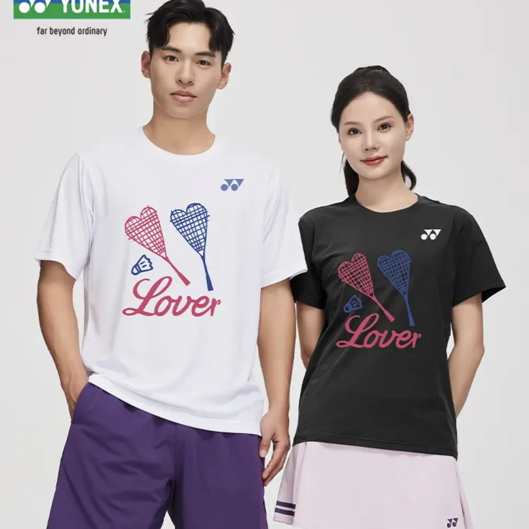 YONEX/2025新款/尤尼克斯/训练系列吸水速干短袖羽毛球服115935