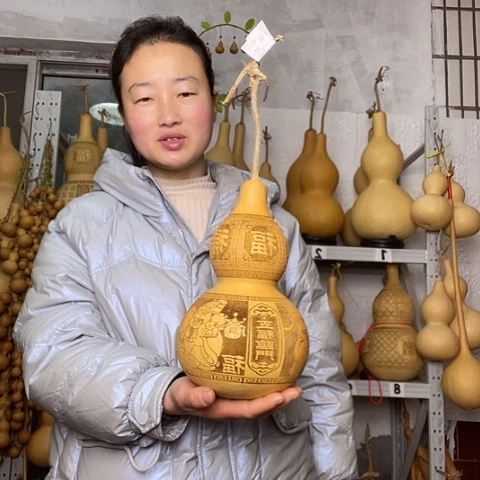 珍****劲天然植物葫芦文玩