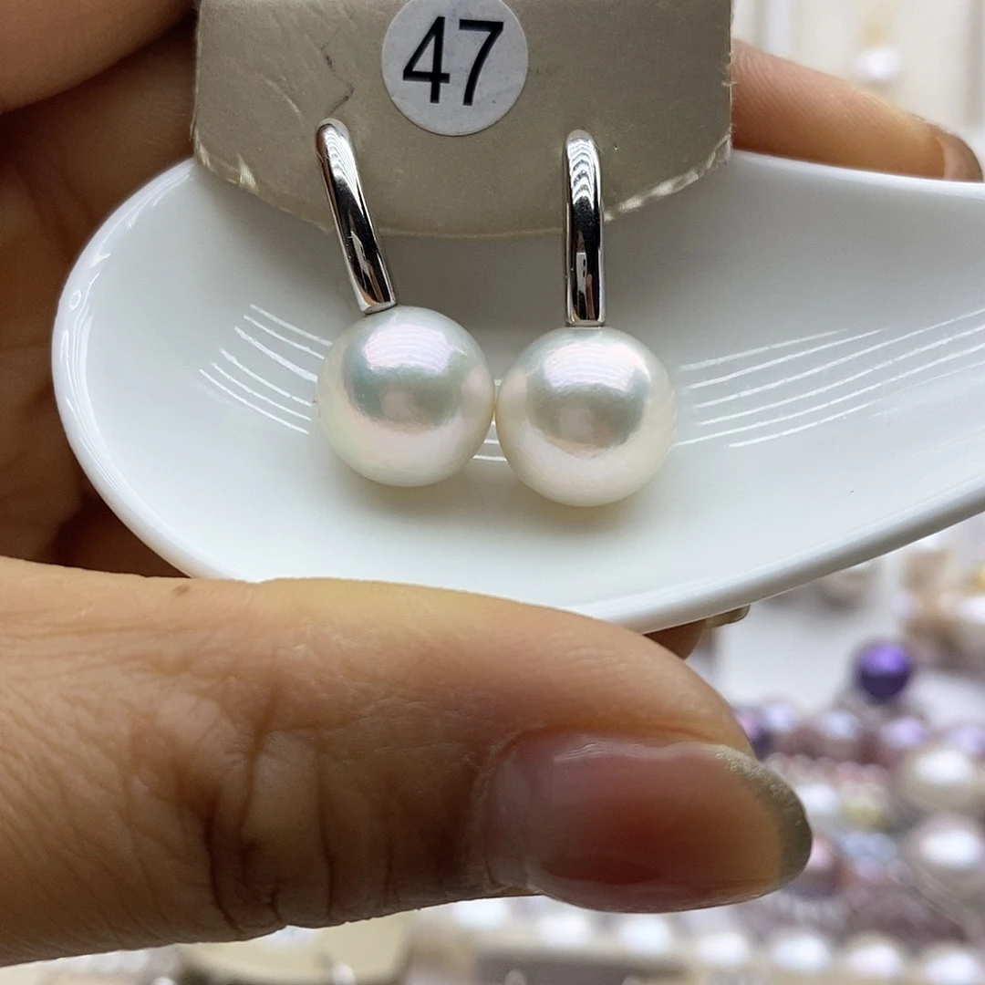 淡水珍珠吊坠(赠链)银S925镶嵌