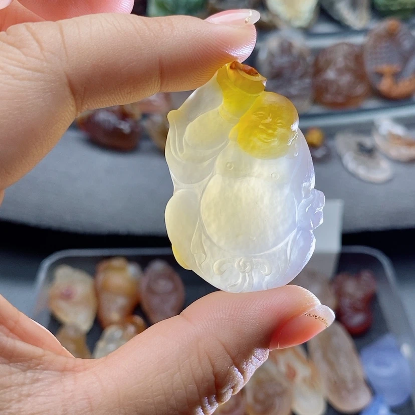 【闪购商品】未镶嵌吊坠定制玛瑙