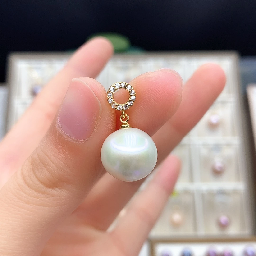 淡水珍珠颈饰合金