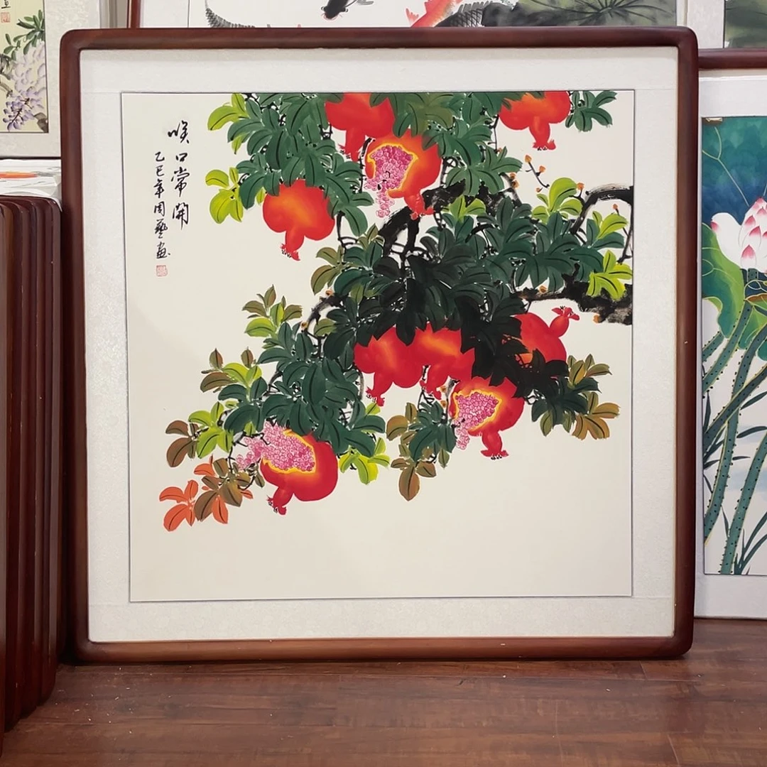 国画带框尺寸83*83厘米