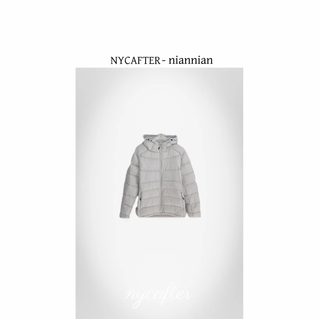 鸭连帽排骨小羽轻盈保暖外套ab3475